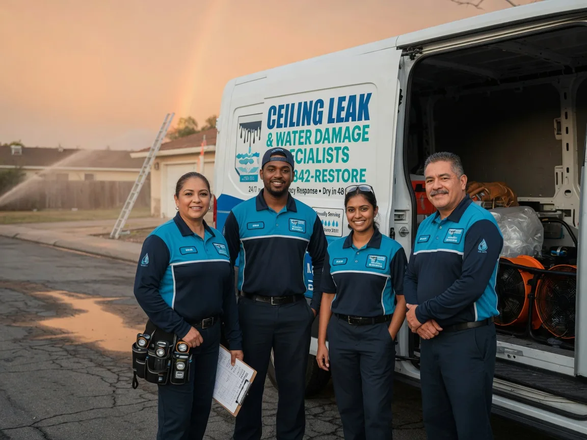 Ceiling Leak Cleanup company in Whitsett, TX