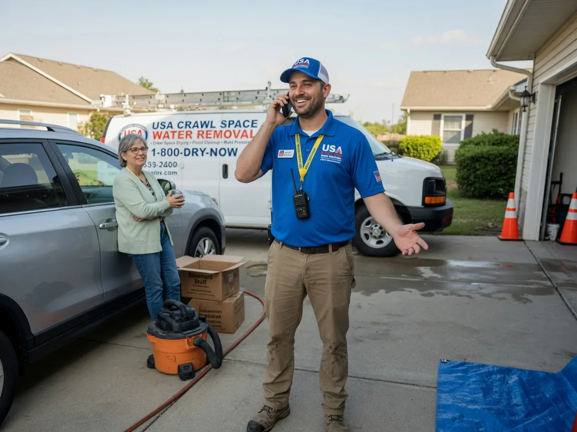 Crawl Space Water Removal Whitsett, TX FAQs